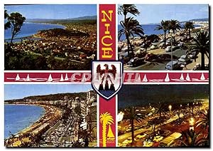 Carte Postale Moderne Nice La Cote D'Azur French Riviera Souvenir de Nice