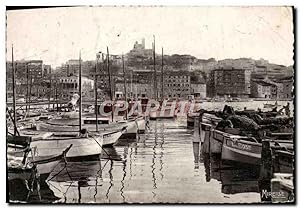 Carte Postale Ancienne Marseille Le Vieux Port