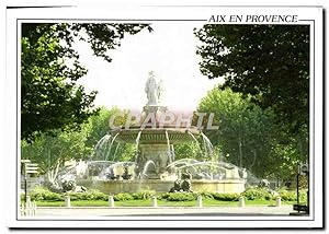 Carte Postale Moderne Aix en Provence Place de la Liberation La grande fontaine