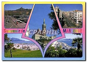 Carte Postale Moderne Marseille Reflets De Provence