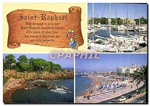 Image du vendeur pour Carte Postale Moderne Saint Raphael Le nouveau port Plage de Santa Lucia mis en vente par CPAPHIL