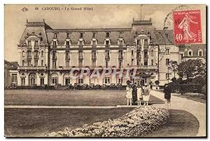 Carte Postale Ancienne Cabourg Le grand Hôtel