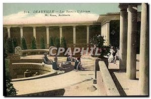 Seller image for Carte Postale Ancienne Deauville Les bains l'atrium for sale by CPAPHIL