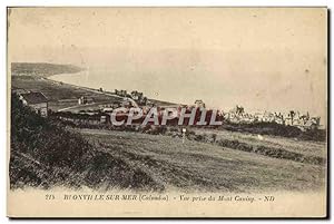 Bild des Verkufers fr Carte Postale Ancienne Blonville sur Mer vue prise du Mont Canisy zum Verkauf von CPAPHIL