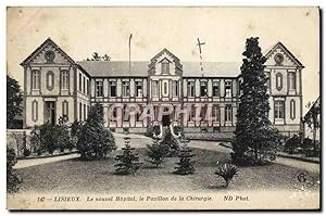 Bild des Verkufers fr Carte Postale Ancienne Lisieux Le nouvel hopital le pavillon de la chirurgie zum Verkauf von CPAPHIL