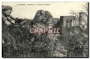 Bild des Verkufers fr Carte Postale Ancienne Falaise Mont Myra Le Rocher du Spbinx zum Verkauf von CPAPHIL