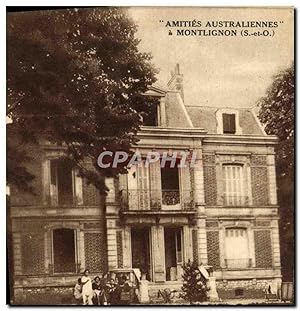 Imagen del vendedor de Carte Postale Ancienne Amities Australiennes Montlignon Australie a la venta por CPAPHIL