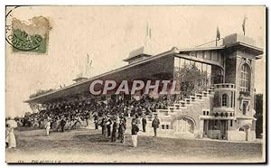 Image du vendeur pour Carte Postale Ancienne Deauville Les courses Hippisme chevaux mis en vente par CPAPHIL