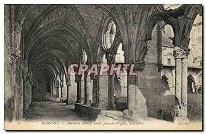 Image du vendeur pour Carte Postale Ancienne Soissons Ancienne Abbaye Saint Jean des Vigne le Clotre mis en vente par CPAPHIL