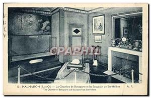 Image du vendeur pour Carte Postale Ancienne Malmaison Le Chambre de Bonaparte et les Souvenirs de Ste Helene mis en vente par CPAPHIL