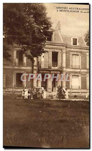 Imagen del vendedor de Carte Postale Ancienne Amities Australiennes a Montlignon Australie a la venta por CPAPHIL