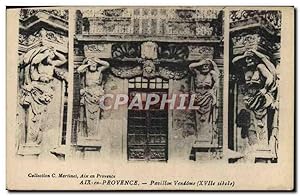 Carte Postale Ancienne Aix en Provence Pavillon Vendome