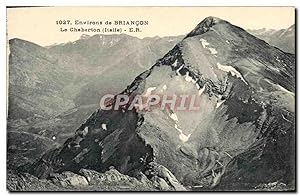 Carte Postale Ancienne Environs De Briancon Le Chaberton