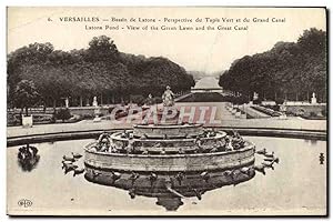 Immagine del venditore per Carte Postale Ancienne Versailles Bassin de Latone Perspective du Tapis Vert et du grand canal venduto da CPAPHIL