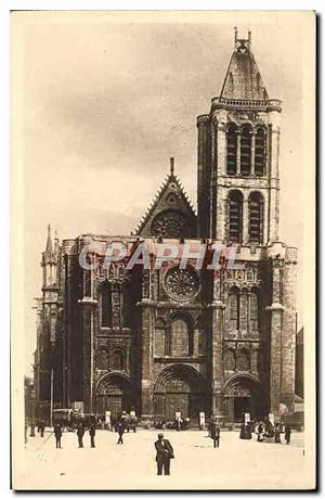 Image du vendeur pour Carte Postale Ancienne St Denis Eglise abbatiale Etat actuel mis en vente par CPAPHIL
