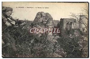 Bild des Verkufers fr Carte Postale Ancienne Falaise Mont Myra Le Rocher Du Spbinx zum Verkauf von CPAPHIL