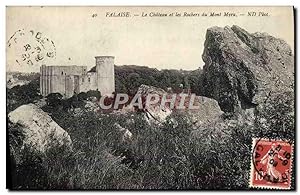 Bild des Verkufers fr Carte Postale Ancienne Falaise Le Chteau et les Rochers du Mont Myra zum Verkauf von CPAPHIL