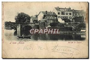 Carte Postale Ancienne L'lsle Adam lle de la Couche