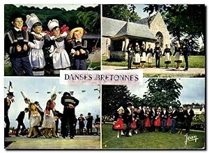 Bild des Verkufers fr Carte Postale Moderne Danses Bretonnes Folklore zum Verkauf von CPAPHIL