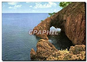 Seller image for Carte Postale Moderne Cote d'Azur French Riviera Les Rochers rouges de l'Esterel La corniche d'or for sale by CPAPHIL