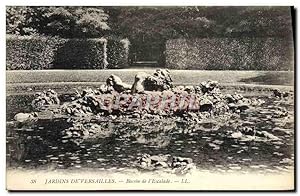 Image du vendeur pour Carte Postale Ancienne Jardins de Versailles Bassin de l'Escalade mis en vente par CPAPHIL