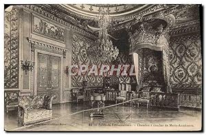 Bild des Verkufers fr Carte Postale Ancienne Palais De Fontainebleau Chambre A Coucher De Marie Antoinette zum Verkauf von CPAPHIL