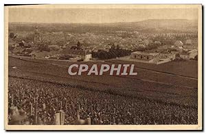 Bild des Verkufers fr Carte Postale Ancienne Reims Collection Champagne Pommery & Greno Vignoble d'Ay Premier cru de raisins noirs zum Verkauf von CPAPHIL