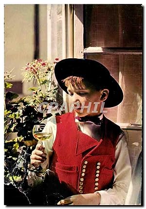 Imagen del vendedor de Carte Postale Moderne L'Alsace Pittoresque Premiere degustation a la venta por CPAPHIL