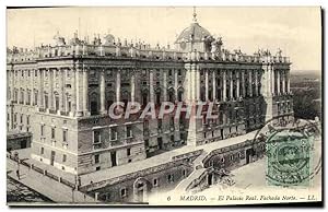 Immagine del venditore per Carte Postale Ancienne Madrid El Palacio Real Fachada Norte venduto da CPAPHIL