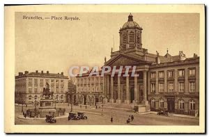 Image du vendeur pour Carte Postale Ancienne Bruxelles Place Royale mis en vente par CPAPHIL