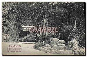 Image du vendeur pour Carte Postale Ancienne La Mortola Siren Fountain Sirenenbrunnen mis en vente par CPAPHIL