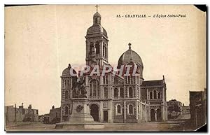 Seller image for Carte Postale Ancienne Granville L'Eglise Saint Paul for sale by CPAPHIL