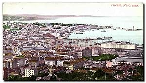 Carte Postale Ancienne Trieste Panorama