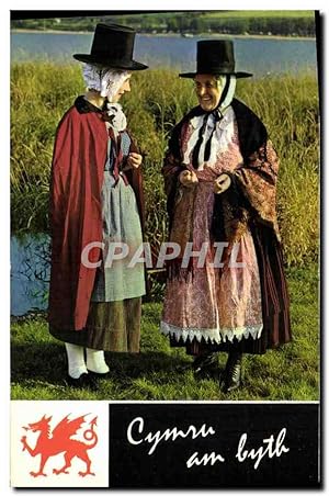 Bild des Verkufers fr Carte Postale Moderne Wales for Ever Folklore zum Verkauf von CPAPHIL