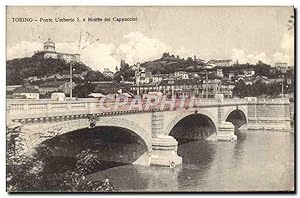 Carte Postale Ancienne Torino Ponte Umberto I e Monte dei Cappuccini