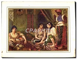 Bild des Verkufers fr Carte Postale Moderne Eugene Delacroix Femmes D'Alger zum Verkauf von CPAPHIL