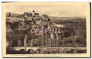 Carte Postale Ancienne Grotte De Lacave Entre Souillac Et Rocamadour Confluent de l'Ouysse et de ...