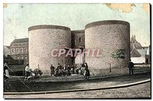 Carte Postale Ancienne Douai Porte d'Arras
