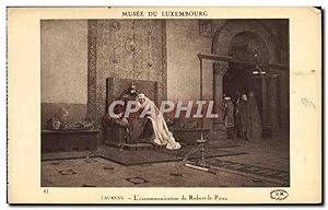 Imagen del vendedor de Carte Postale Ancienne Musee de Luxembourg Laurens L'excommunication de Robert le Pieux a la venta por CPAPHIL