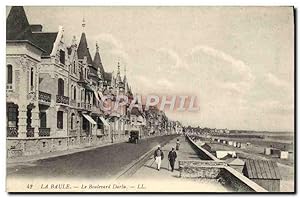 Carte Postale Ancienne La Baule Le Boulevard Darlu