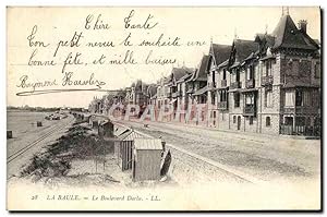 Carte Postale Ancienne La Baule Le Boulevard Darlu