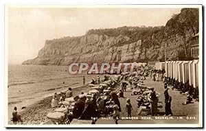 Carte Postale Ancienne The Shore Dunnose Head Shanklin