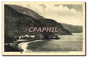 Carte Postale Ancienne Bougie Route de Djidjelli La Baie de Dar El Oued