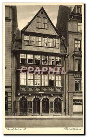 Bild des Verkufers fr Carte Postale Ancienne Frankfurt a m Rotschildhaus zum Verkauf von CPAPHIL