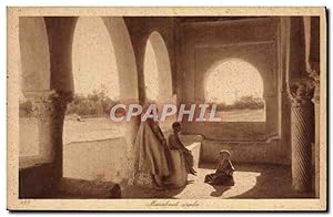 Carte Postale Ancienne Marabout Arabe