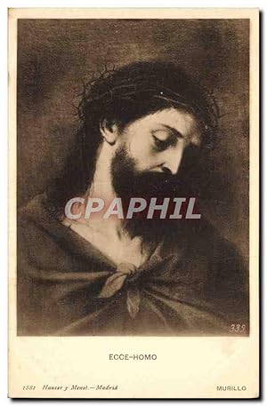 Bild des Verkufers fr Carte Postale Ancienne Ecce Homo Murillo zum Verkauf von CPAPHIL