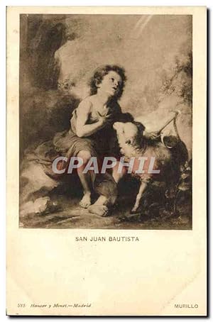 Seller image for Carte Postale Ancienne San Juan Bautista Murillo for sale by CPAPHIL