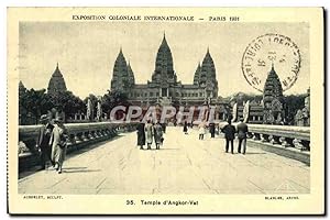 Seller image for Carte Postale Ancienne Exposition Coloniale Internationale Paris 1931 Temple D'Angkor Vat for sale by CPAPHIL