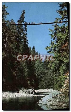 Image du vendeur pour Carte Postale Moderne Capilano Canyon Suspesion Bridge North Canada mis en vente par CPAPHIL