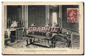 Seller image for Carte Postale Ancienne Fontainbleau Cabinet Du Travail De Napoleon 1er for sale by CPAPHIL